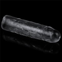 Прозрачная насадка на пенис Flawless Clear Penis Sleeve + 2,5 см
