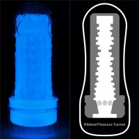 Прозрачный мастурбатор светящийся в темноте Lumino Play Ribbed Masturbator Прозрачный мастурбатор светящийся в темноте Lumino Play Ribbed Masturbator