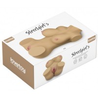 Реалистичный мастурбатор с грудью Streetgirls Lovetoy 27 см Реалистичный мастурбатор с грудью Streetgirls Lovetoy 27 см