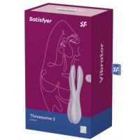 Вибростимулятор клитора и половых губ Satisfyer Threesome 2 Violet