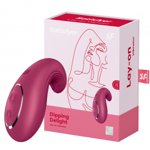 Клиторальный вибростимулятор Satisfyer Dipping Delight розовый