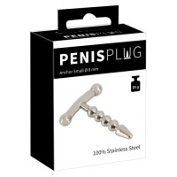 Металлический уретральный буж Penisplug Anchor Small