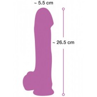 Светящийся в темноте фаллос Glow in the Dark Dildo 26,5 см Светящийся в темноте фаллос Glow in the Dark Dildo 26,5 см