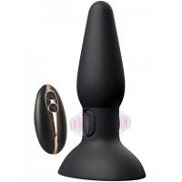 Вибровтулка с пульсацией в основании и дистанционным пультом управления Black Velvets