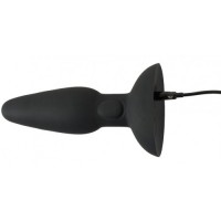 Вибровтулка с пульсацией в основании и дистанционным пультом управления Black Velvets