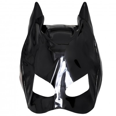Латексная полушлем-маска кошки Латексная полушлем-маска кошки