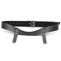 Бондажная сбруя черного цвета