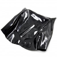 Латексная полушлем-маска кошки Латексная полушлем-маска кошки