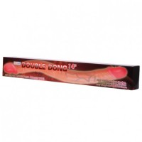 Двухголовый фаллоимитатор с хребтом 37 см