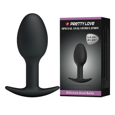 Анальная пробка со смещенным центром тяжести Pretty Love Anal Balls