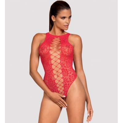 Дерзкое красное боди с открытой спинкой S/L Дерзкое красное боди с открытой спинкой S/L