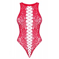 Дерзкое красное боди с открытой спинкой S/L Дерзкое красное боди с открытой спинкой S/L