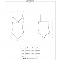 Нежное кружевное боди Jennifairy S/M
