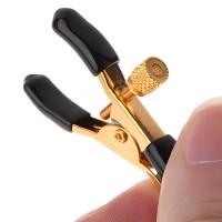 Регулируемые зажимы на соски золотые Регулируемые зажимы на соски золотые