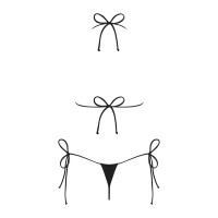 Черное мини-бикини Bella Vista OS