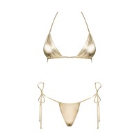 Мини-бикини Bella Vista золотого цвета OS Мини-бикини Bella Vista золотого цвета OS