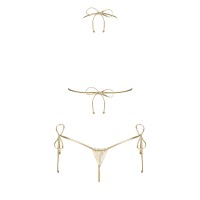 Мини-бикини Bella Vista золотого цвета OS Мини-бикини Bella Vista золотого цвета OS