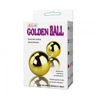 Вагинальные шарики Golden Balls с вибрацией Вагинальные шарики Golden Balls с вибрацией
