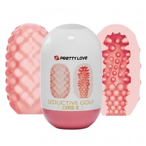 Двустороннее яйцо-мастурбатор Pretty Love Seductive Golf Cupid-X