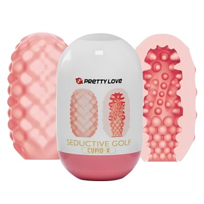 Двустороннее яйцо-мастурбатор Pretty Love Seductive Golf Cupid-X Двустороннее яйцо-мастурбатор Pretty Love Seductive Golf Cupid-X