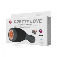Мастурбатор с вибрацией Pretty Love Deep Pleasure