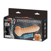 Насадка-мастурбатор с вибрацией Stronger Man