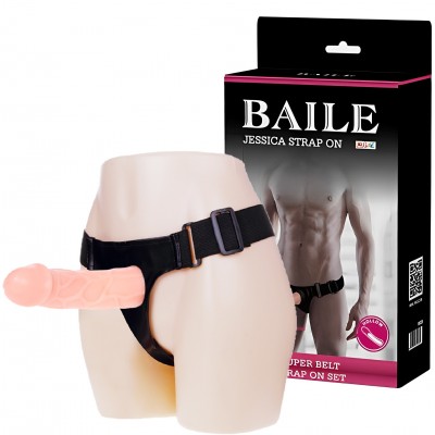 Реалистичный фаллопротез на трусиках 16 см