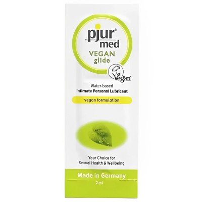 Лубрикант Pjur Med Vegan glide 2 мл, пробник