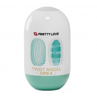 Двустороннее яйцо-мастурбатор Pretty Love Twist Angel Cupid-X