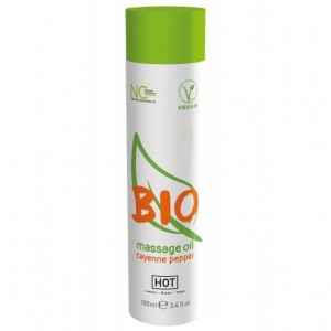 Массажное масло Bio Massage oil с кайенским перцем 100 мл
