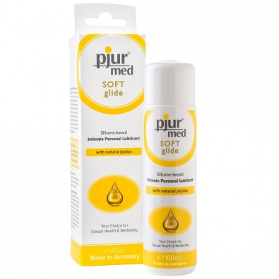 Силиконовый лубрикант с жожоба Pjur Med Soft glide 100 мл