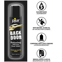 Анальный силиконовый лубрикант Pjur Backdoor Glide 1,5 мл, пробник