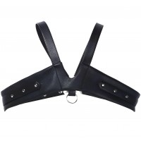 Мужская БДСМ сбруя с кольцом Мужская БДСМ сбруя с кольцом
