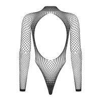 Сексуальное черное боди в крупную сеточку S/L