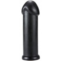 Черный фаллоимитатор с ярко выраженной головкой X-Men Butt Plug 26 см