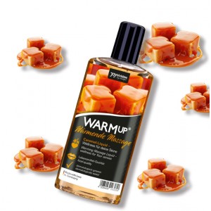 Разогревающее массажное масло WARMup со вкусом карамели 150 мл