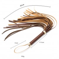 Коричневая плеть с петлей 63 см Коричневая плеть с петлей 63 см