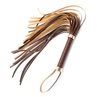 Коричневая плеть с петлей 63 см Коричневая плеть с петлей 63 см