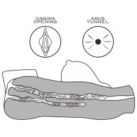 Реалистичный мастурбатор с грудью Streetgirls Lovetoy 27 см Реалистичный мастурбатор с грудью Streetgirls Lovetoy 27 см