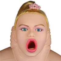 Кукла Jayola в позе наездницы с открытым ротиком и большой грудью Cowgirl Style Love Doll