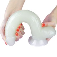 Светящийся в темноте фаллос на присоске Lumino Play Dildo 26 см