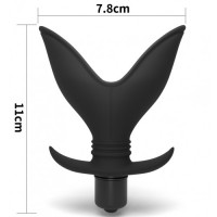 Анальная пробка с вибрацией раскрывающаяся Booty Blaster Анальная пробка с вибрацией раскрывающаяся Booty Blaster