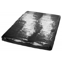 Виниловая простынь черная Lack-Laken soft 200х230 см