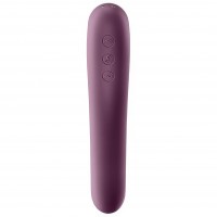 Вакуумно-волновой вибратор Satisfyer Dual Kiss фиолетовый