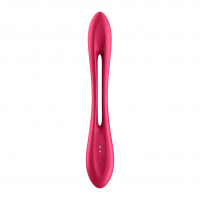 Многофункциональный вибратор для пар с гибкой основой Satisfyer Elastic Joy Red Многофункциональный вибратор для пар с гибкой основой Satisfyer Elastic Joy Red