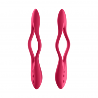 Многофункциональный вибратор для пар с гибкой основой Satisfyer Elastic Joy Red Многофункциональный вибратор для пар с гибкой основой Satisfyer Elastic Joy Red
