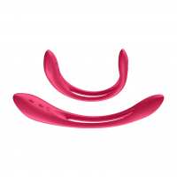Многофункциональный вибратор для пар с гибкой основой Satisfyer Elastic Joy Red Многофункциональный вибратор для пар с гибкой основой Satisfyer Elastic Joy Red