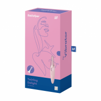 Точечный стимулятор с вибрацией Satisfyer Twirling Delight розовый