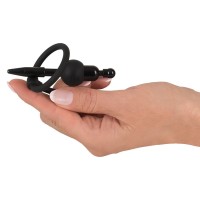 Пластиковый уретральный виброплаг с силиконовым кольцом под головку Penis Plug Пластиковый уретральный виброплаг с силиконовым кольцом под головку Penis Plug