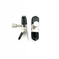 Регулируемые зажимы на соски серебряные